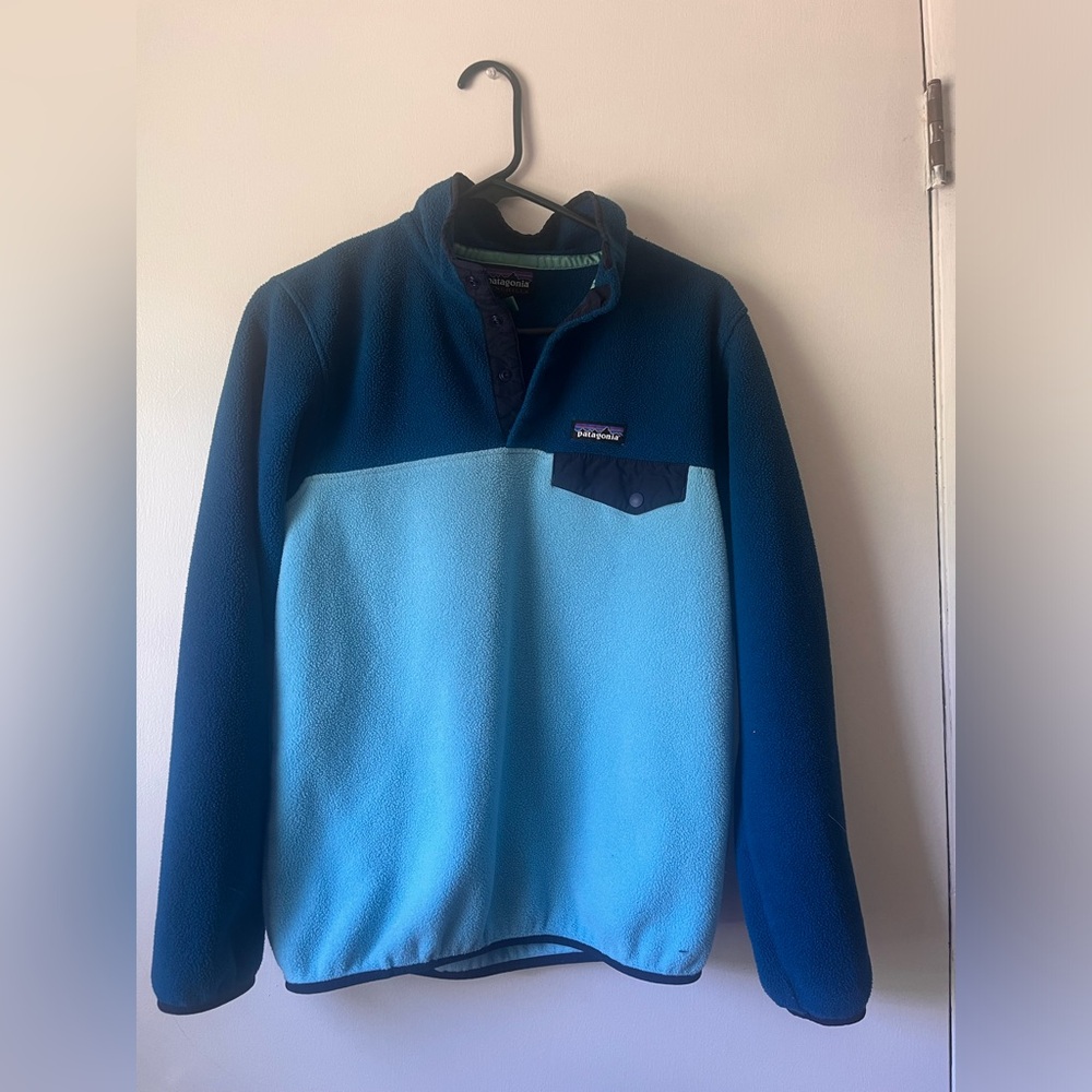 Patagonia Blue and Navy Sweatshirt